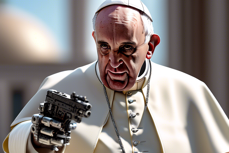 Pope Francis Urges Global Ban on AI Weapons ??