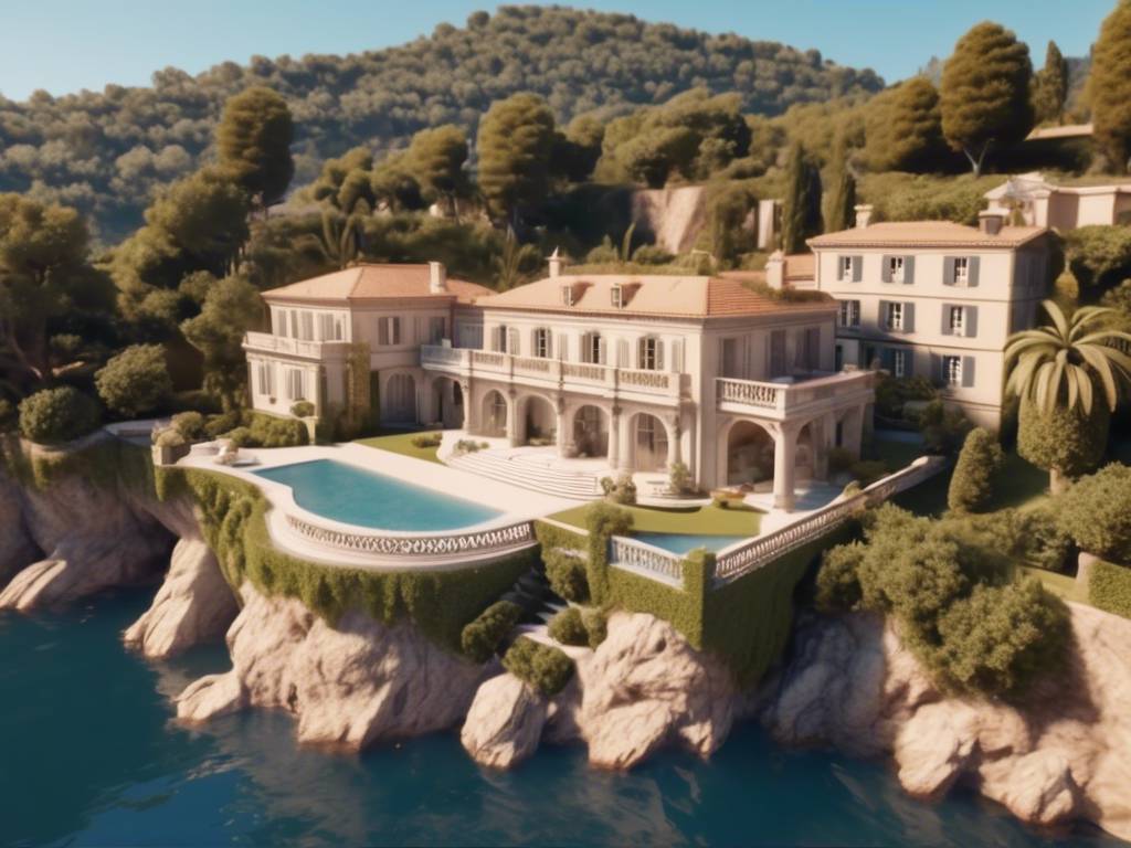 $10.2M French Riviera Villa Takes You Back in Time ??️