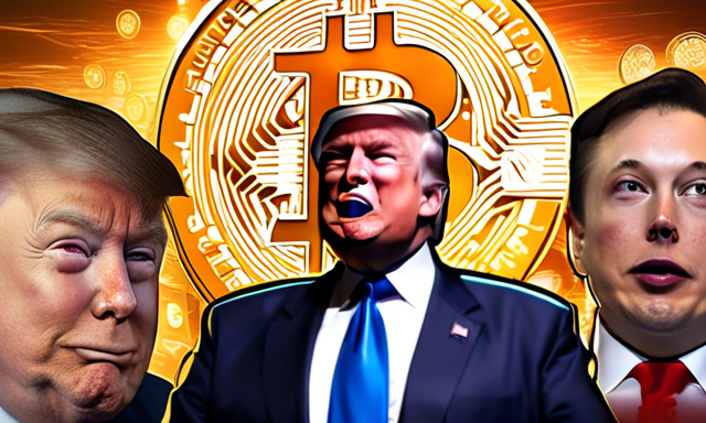 Bitcoin being doubled down on by Trump, with a job offer for Elon Musk if elected. ?