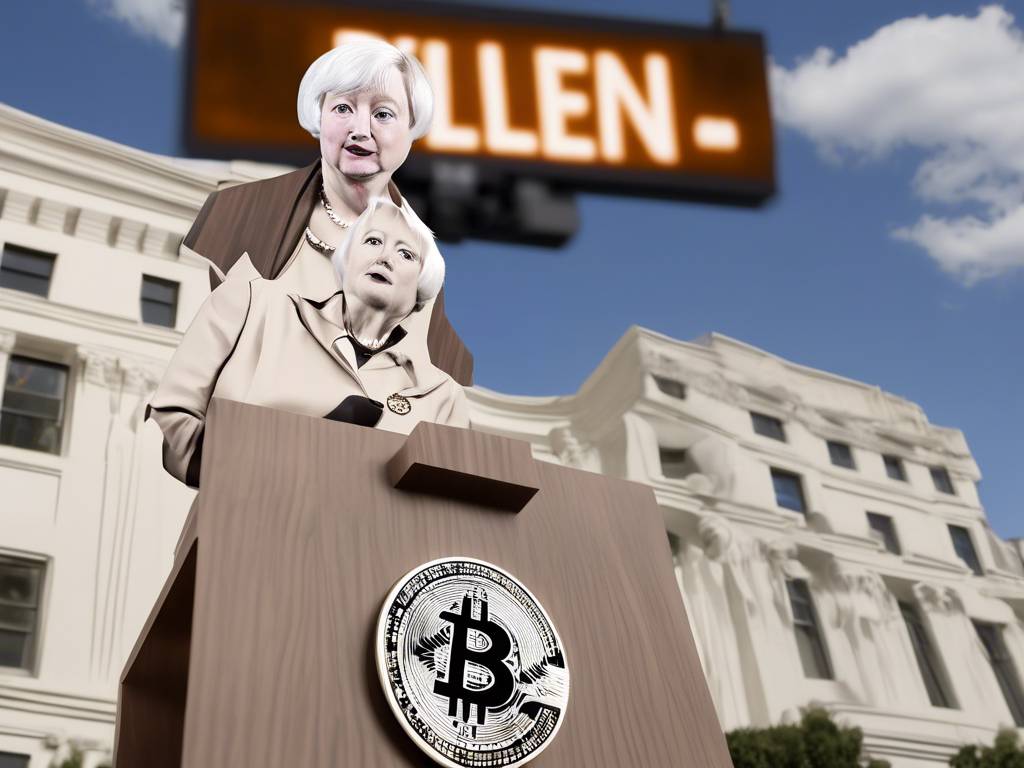 Janet Yellen's 'Buy Bitcoin' Sign Sells for $1M ?
