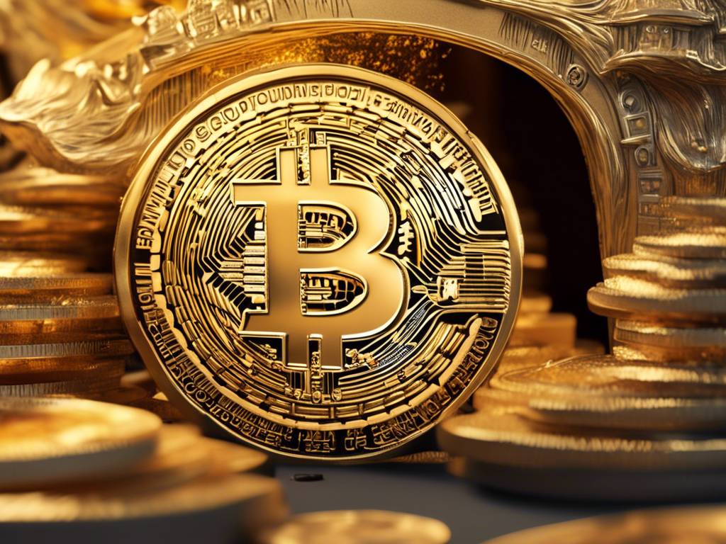 'Bitcoin Sign Held During Yellen’s Congress Testimony Sells for $1M ?'
