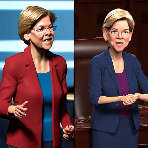 Elizabeth Warren confidently accepts Senate challenge from John Deaton ??