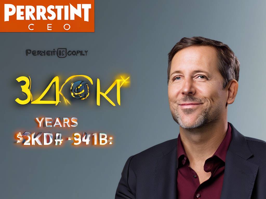 Persistent CEO aims for $2B+ company in 3 years! ?