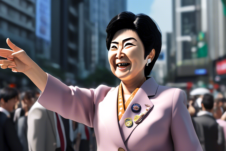 Tokyo Governor Koike Cheers Tourist Boom with Weak Yen ?