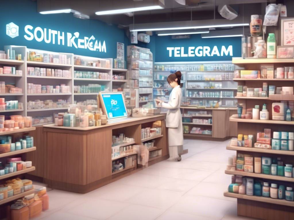 Telegram: South Korean's Crypto Drug Store ??