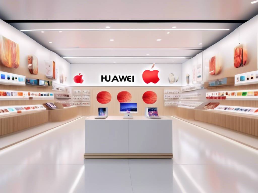 Huawei upstages Apple with revamped stores ??
