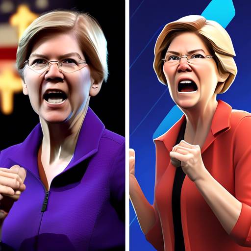 Elizabeth Warren Fearlessly Challenges Pro-Crypto Rival! ??