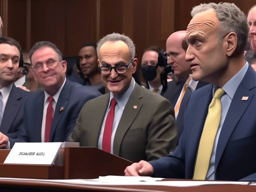 House Financial Services Committee Lawmakers Meet Schumer for Stablecoin Bill ??