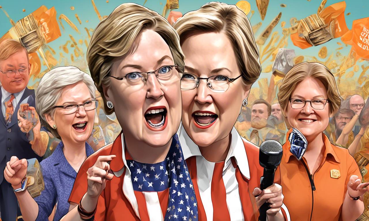 Crypto Super PAC Slams Katie Porter, Joins Elizabeth Warren's Camp! ??