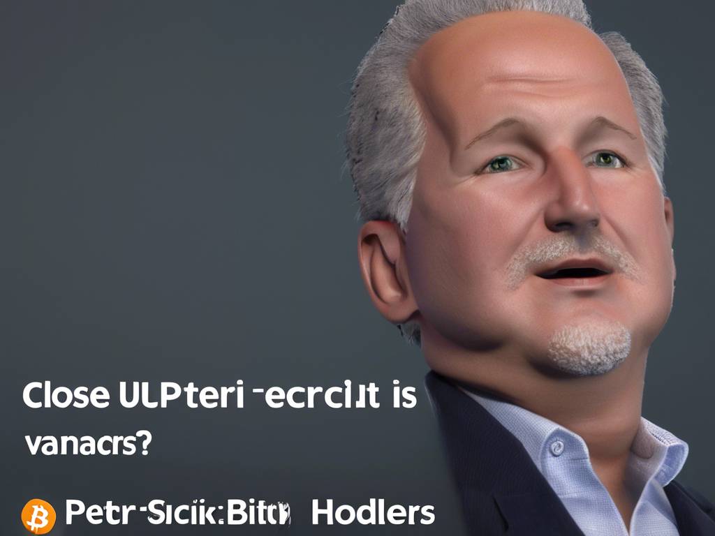 Peter Schiff warns Bitcoin HODLers as correction ? continues ?