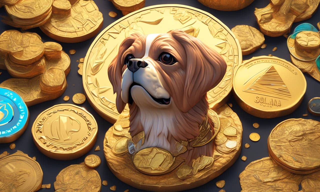 Solana Meme Coin Dogwifhat Hits $2B Market Cap! ??