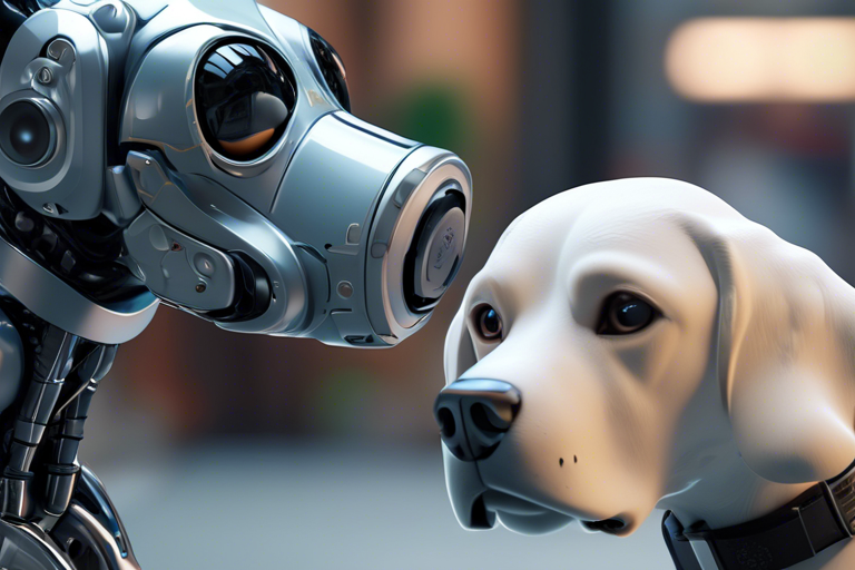 AI technology is used by new robot guide dogs for the blind ???️