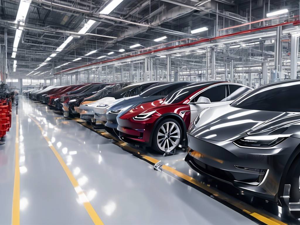 Elon Musk's China Tesla Factory Visit Revealed 😲🚗