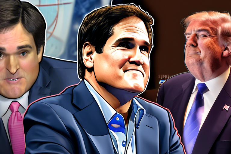 Mark Cuban weighs in on whether Trump is being used for a Bitcoin pump play by Silicon Valley. 😉