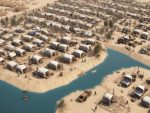 Exclusive insights: Rafah's displaced camp revealed 😮🏕️