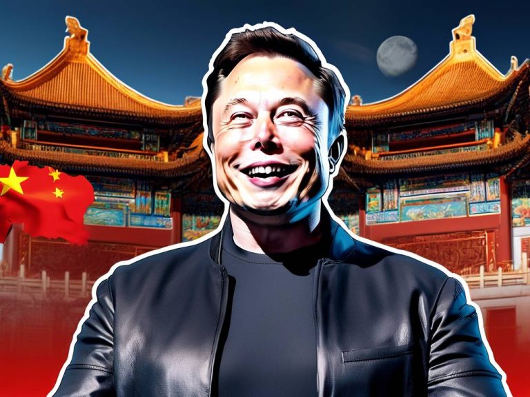 Elon Musk's Surprise China Visit Sends 🚀 Crypto Markets Soaring
