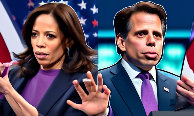 Claims of Harris's anti-crypto bias slammed by Scaramucci, Trump's transactional approach critiqued. 😮