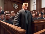 Judge clears court, witness criticized in chaotic Trump trial! 🤯