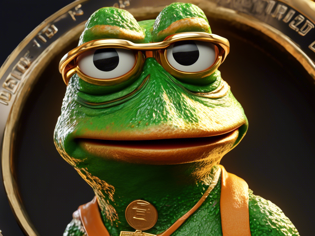Pepe Coin (PEPE) surges in rankings, setting new all-time high! 🚀🌟