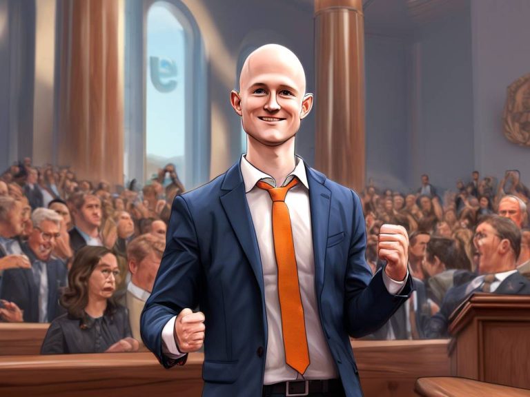 Coinbase CEO celebrates court victory against SEC 😎