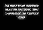 $163 Million Bitcoin Withdrawal: The Mystery Surrounding Terras Co-founder and Luna Foundation Guard