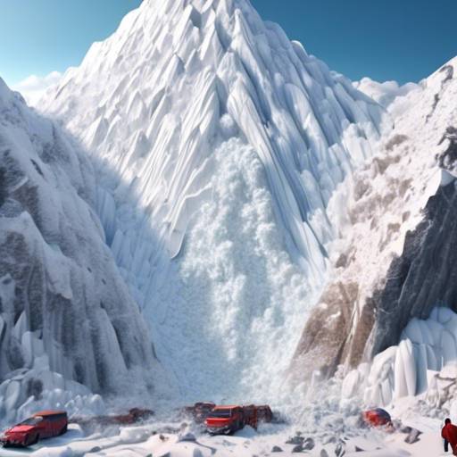 Shocking footage shows avalanche in India 😱