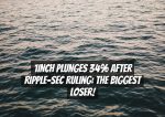 1INCH Plunges 34% After Ripple-SEC Ruling: The Biggest Loser!