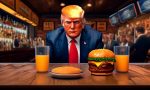 Support for BTC Demonstrated by Donald Trump at NYC Bar with Burgers 🍔💰