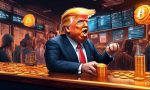 Bitcoin Transaction by Trump Documented at NYC Crypto Bar – Voter Impact? 🎉💰