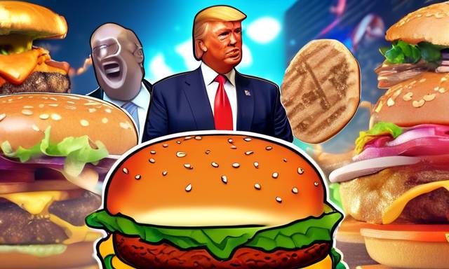 Crypto Market Rises Today as Donald Trump's Burger Deal Sparks Excitement 🍔📈