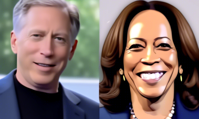 Kamala Harris Is Supported by Ripple Labs Co-Founder Chris Larsen 😊🚀