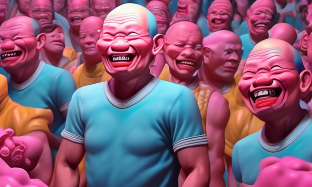 Yue Minjun Launches Kingdom of the Laughing Man NFT Collection on LiveArt