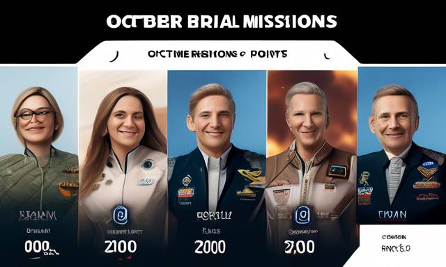 Exciting October Missions Unveiled to Share 2,000,000 Points! 🎉🚀