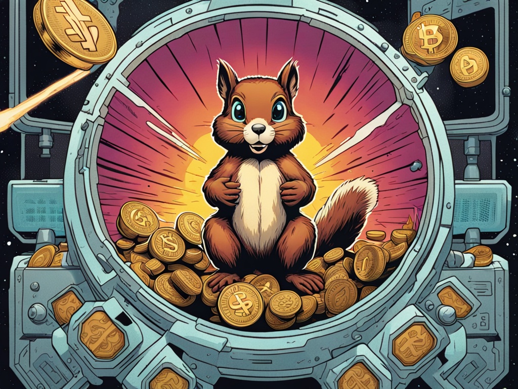 Shocking 71% Drop of Peanut the Squirrel's Memecoin Noted 🚀💰