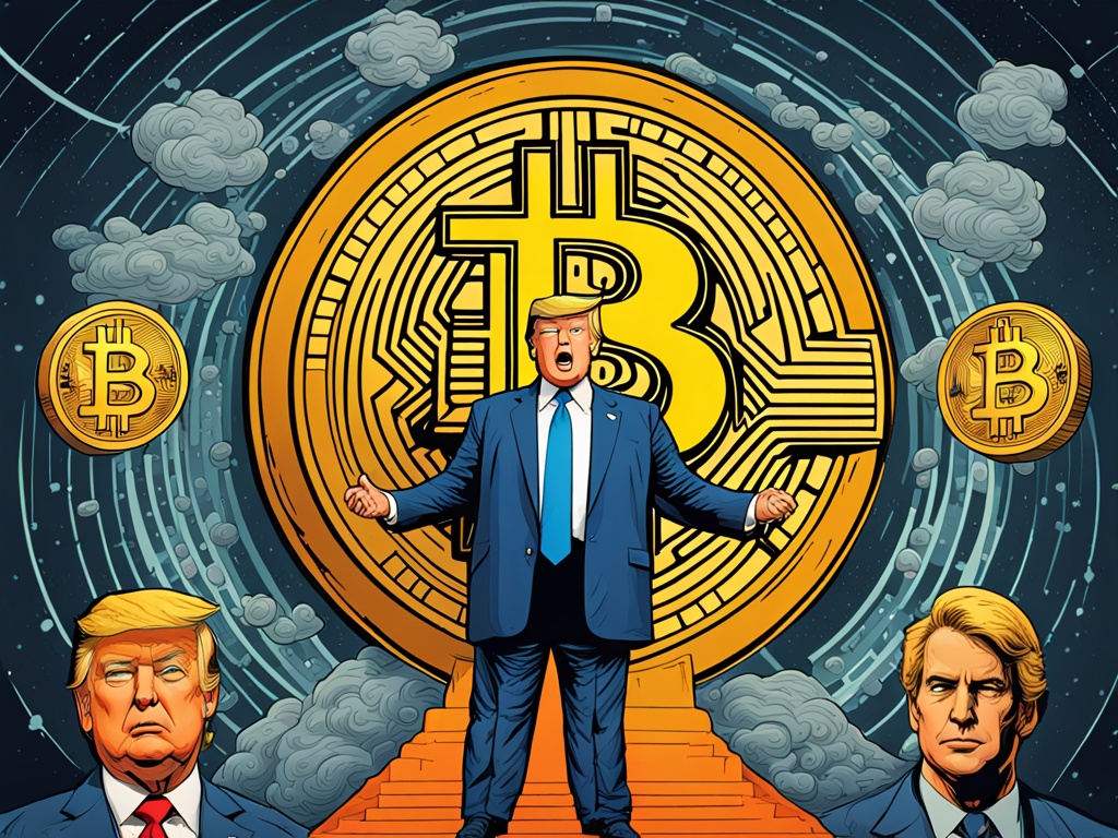 Shocking 45% Bitcoin Drop Driven by Trump's Economic Plans 📉🌐