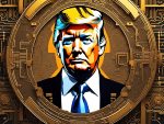 Stunning Portrait of Trump Embedded in Bitcoin Blockchain 🎨✨