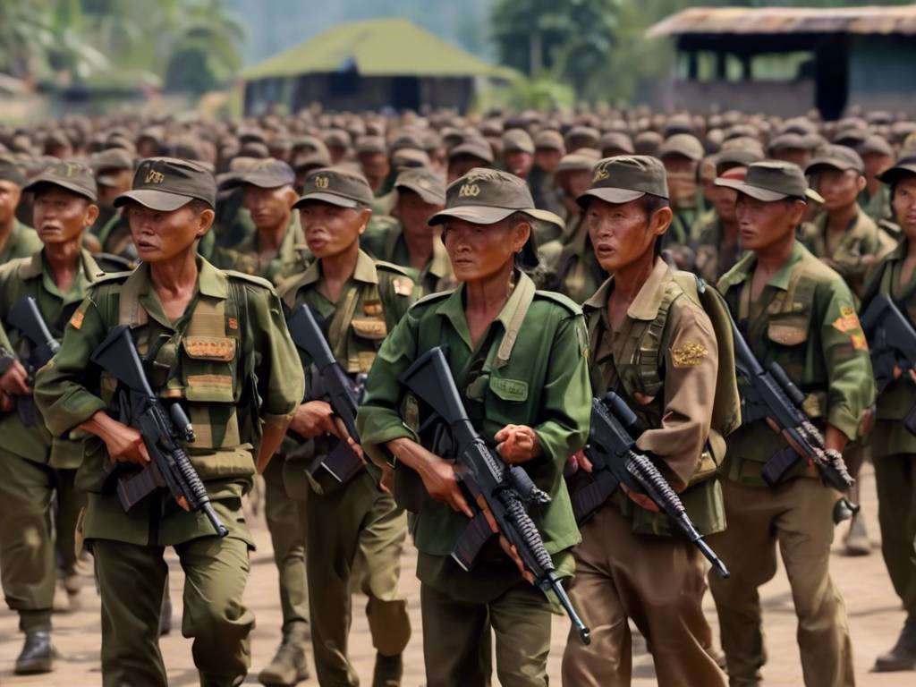 Myanmar rebels seize junta base, 🔥🚩 | Reuters 🌟