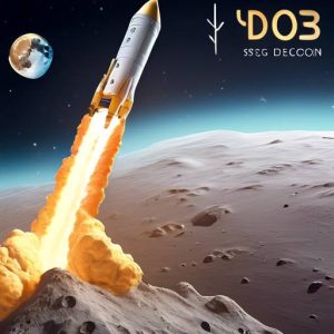 Dogecoin rockets to the 🌙 with $2.8b surge as SpaceX makes historic 1st moon landing in 50 years! 🚀🌕