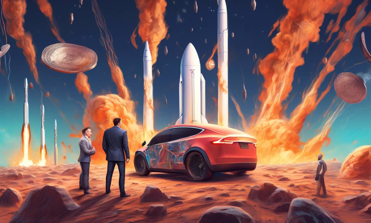 Elon Musk’s Firms Hold .3B in BTC: Tesla and SpaceX Bitcoin Wallets Revealed! 🚀💰