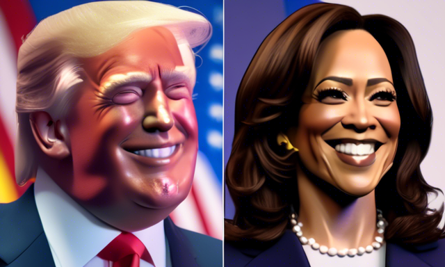 Neck And Neck between Donald Trump and Kamala Harris in Polymarket Poll 📊