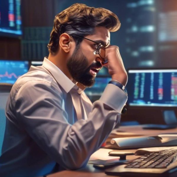 Crypto Analyst Reacts: Sensex Plunges 600+ Points! Nifty at 22,419 📉