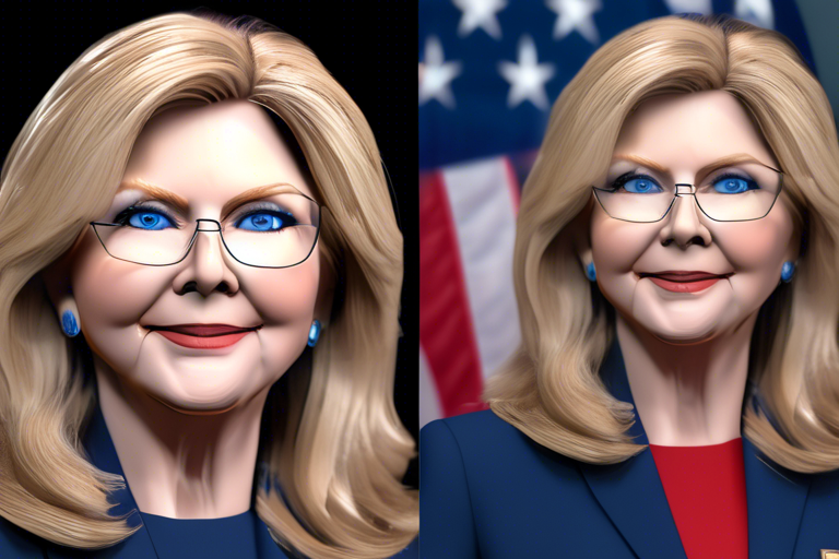 Senator Marsha Blackburn now accepting crypto donations for re-election! 🚀👍