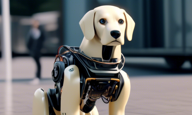 Robot guide dogs developed by High School Innovator utilizing NVIDIA Jetson technology 🤖