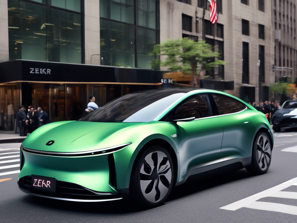 Zeekr, a Chinese EV maker, makes debut on NYSE 🚀