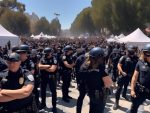 Police arrives at chaotic UCLA protest camp 🚔🔥