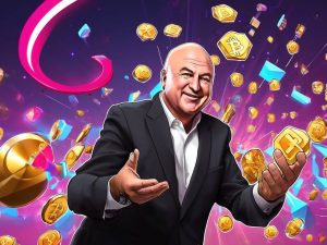 Kevin O’Leary plans TikTok takeover with crypto features! 🚀