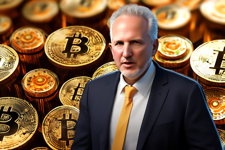 Peter Schiff Warns of Bitcoin Price Plummeting to $38k 📉