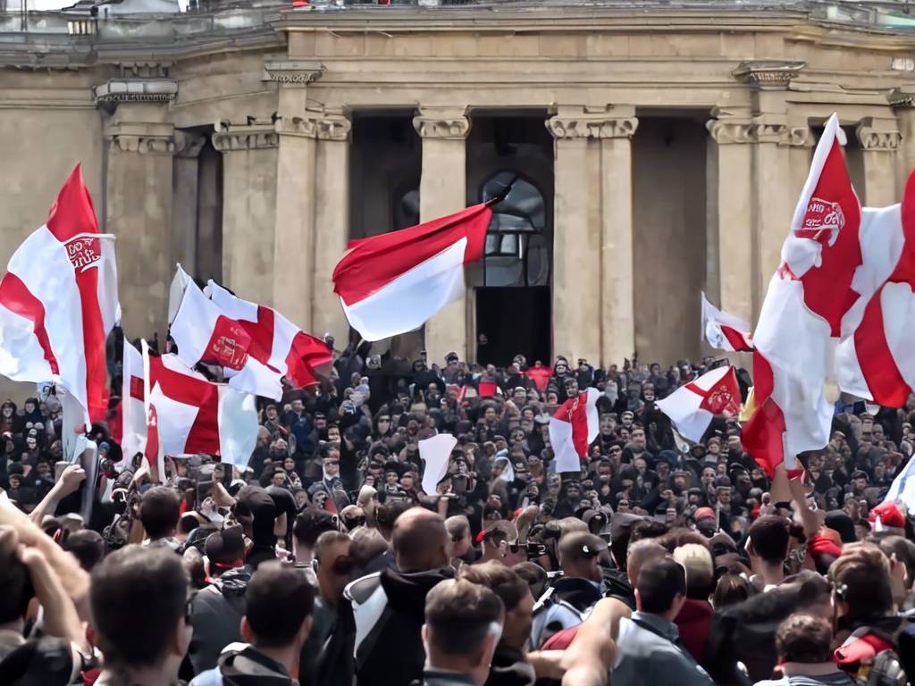 Protesters rally near Georgian parliament as 'foreign agents' bill advances 🚩