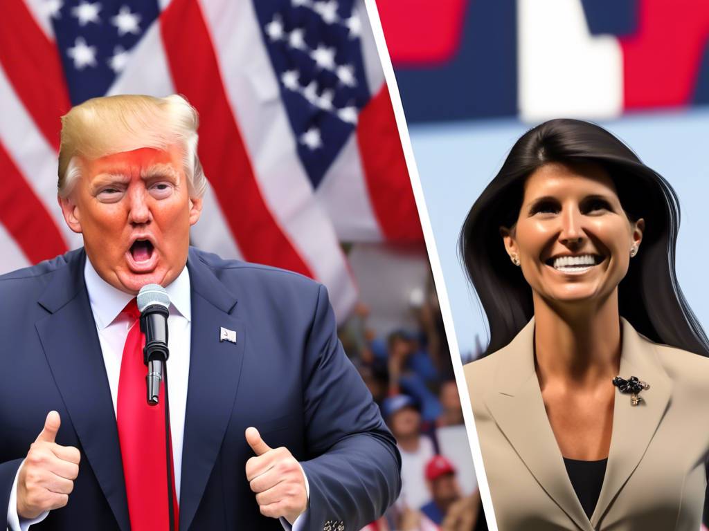 Trump dismisses Haley's presidential bid: 'I don't care if she runs' 😱