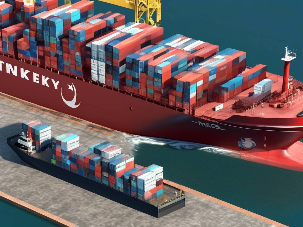 Turkey port hit by containership 🚢😱